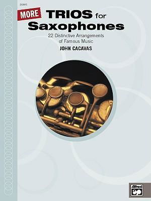 Cover for John Cacavas · More Trios for Saxophones (Buch) (2002)