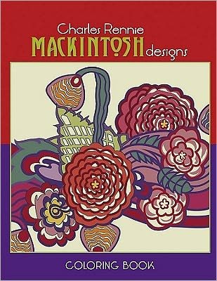 Cover for Pomegranate · Charles Rennie Mackintosh Designs Coloring Book (Paperback Bog) [Clr edition] (2010)
