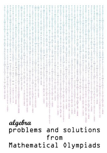 Cover for Todev · Algebra Problems and Solutions from Mathematical Olympiads (Paperback Bog) (2010)