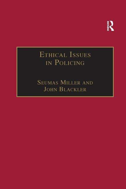 Cover for Seumas Miller · Ethical Issues in Policing (Taschenbuch) (2016)