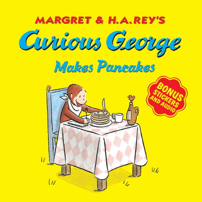 Curious George Makes Pancakes (with Bonus Stickers and Audio) - Curious George - H. A. Rey - Bøger - HarperCollins Publishers Inc - 9781328581310 - 24. september 2019