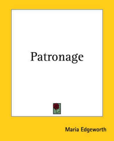 Cover for Maria Edgeworth · Patronage (Paperback Book) (2004)