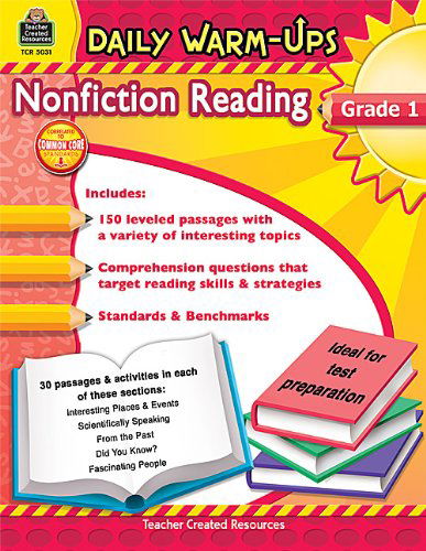 Cover for Ruth Foster · Daily Warm-ups: Nonfiction Reading Grd 1 (Paperback Book) (2011)