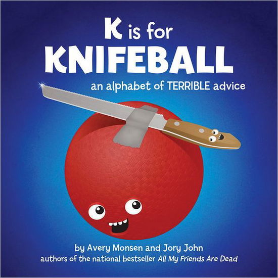 Cover for Avery Monsen · K Is for Knifeball (Hardcover Book) [Large type / large print edition] (2012)