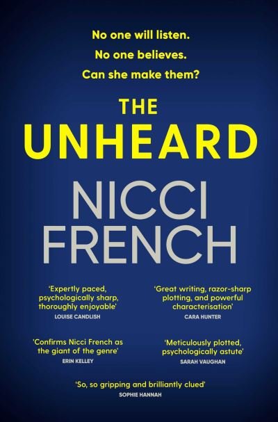 Cover for Nicci French · The Unheard (Hardcover bog) (2021)