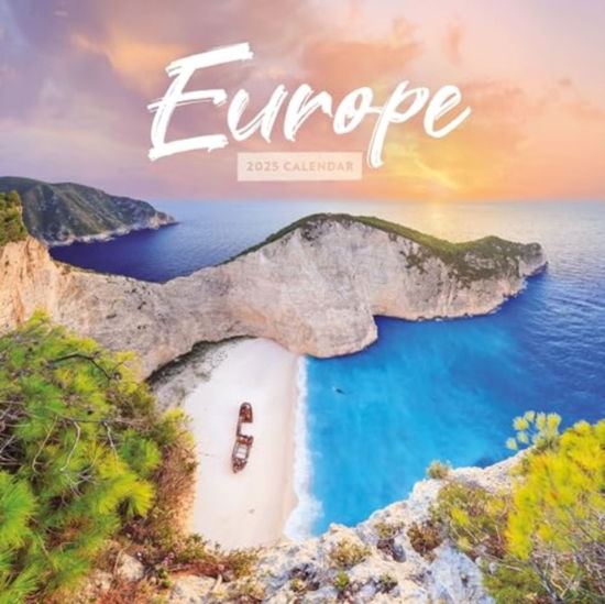 Cover for Carousel Calendars · Europe Square Wall Calendar 2025 (Calendar) (2024)