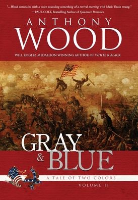 Cover for Wood Anthony Wood · Gray &amp; Blue (Hardcover Book) (2022)