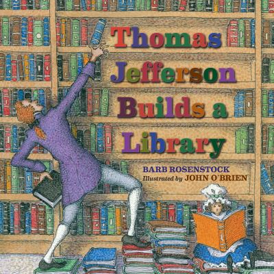 Cover for Barb Rosenstock · Thomas Jefferson Builds a Library (Paperback Book) (2023)