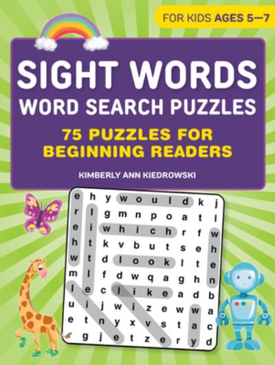 Cover for Kimberly Ann Kiedrowski · Sight Words Word Search Puzzles (Paperback Book) (2021)