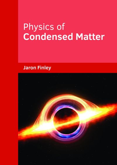 Cover for Jaron Finley · Physics of Condensed Matter (Hardcover Book) (2018)