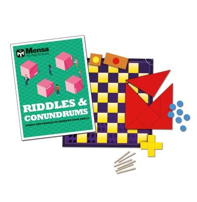 Cover for Robert Allen · Mensa Riddles &amp; Conundrums Pack: Games and Puzzles to Sharpen Your Skills (Bog) (2021)