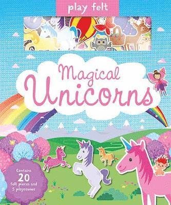 Cover for Joshua George · Play Felt Magical Unicorns - Activity Book - Soft Felt Play Books (Kartonbuch) (2019)