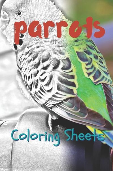 Parrot Coloring Sheets - Julian Smith - Książki - Independently Published - 9781797819310 - 22 lutego 2019