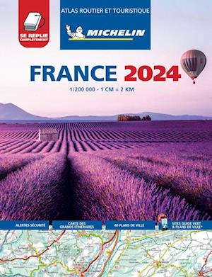 France 2024 - Tourist & Motoring Atlas Multi-flex - Michelin - Boeken - Michelin Editions des Voyages - 9782067261310 - 18 januari 2024