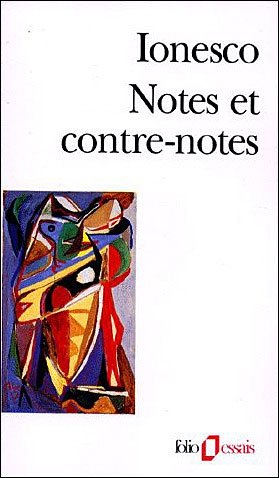 Notes et Contre Notes (Folio Essais) (French Edition) - Eugene Ionesco - Livres - Gallimard French - 9782070326310 - 1 mai 1991