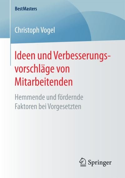 Cover for Vogel · Ideen und Verbesserungsvorschläge (Buch) (2016)