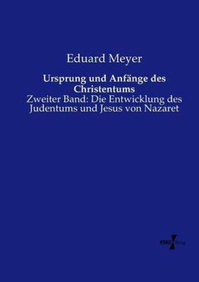 Cover for Meyer · Ursprung und Anfänge des Christen (Bok) (2019)