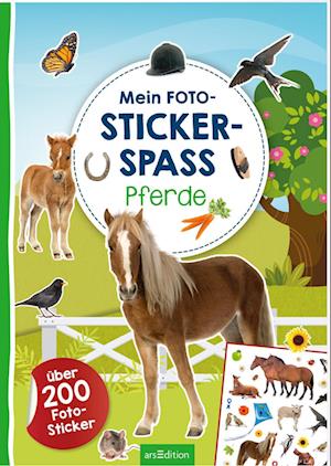 Cover for Eva Schindler · Mein Foto-Stickerspaß  Pferde (Book) (2022)