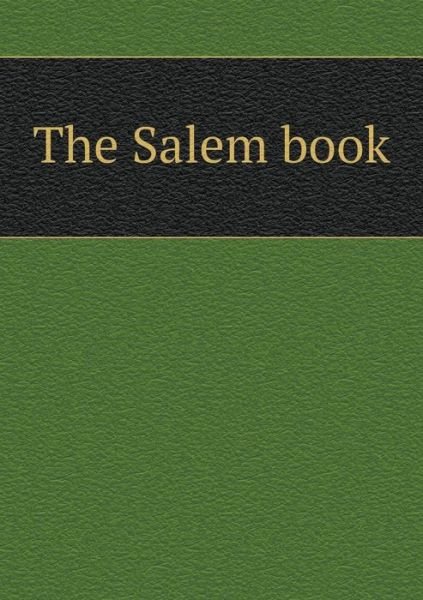 Cover for Salem · The Salem Book (Taschenbuch) (2015)