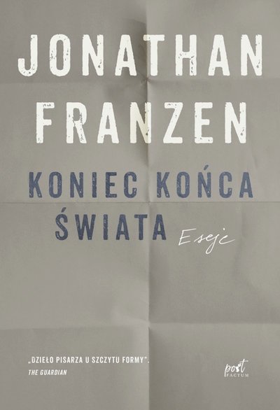 Cover for Jonathan Franzen · Koniec ko?ca ?wiata (Buch) (2019)