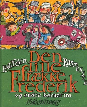 Cover for Halfdan Rasmussen · Den lille frække Frederik og andre børnerim (Hæftet bog) [3. udgave] (1991)
