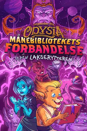 Cover for Lakserytteren · Legender fra Odysïa: Månebibliotekets forbandelse (Bound Book) [1º edição] (2021)