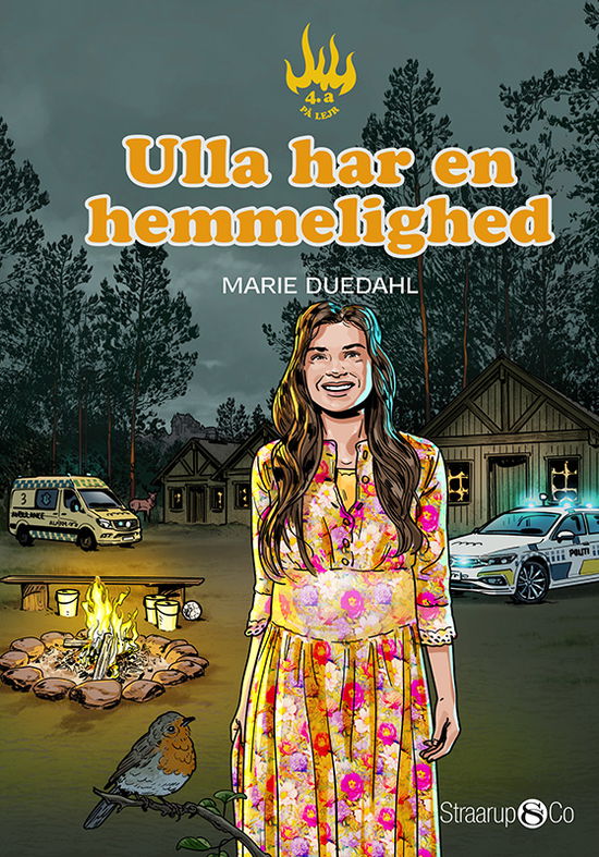 Cover for Marie Duedahl · 4.a på lejr: Ulla har en hemmelighed (Hardcover Book) [1st edition] (2025)
