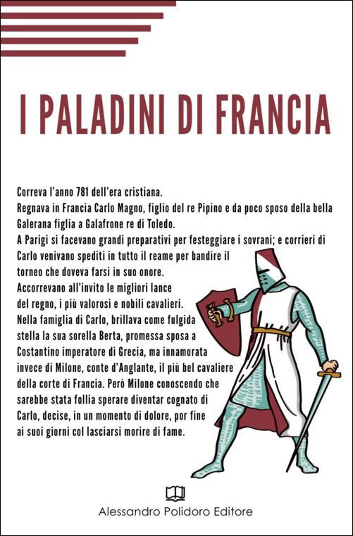 Cover for Anonimo · I Paladini Di Francia (Book)