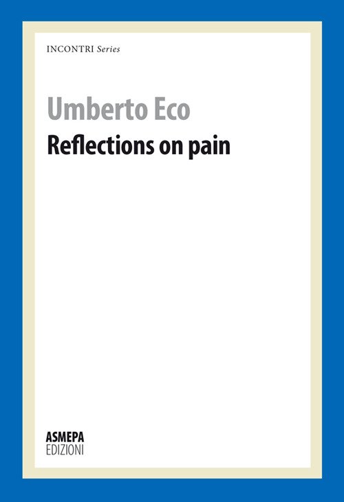 Cover for Umberto Eco · Reflections On Pain (Bok)