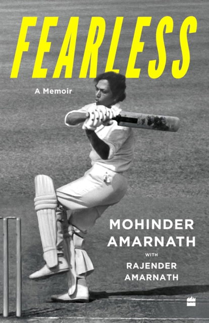 Cover for Mohinder Amarnath · Fearless: A Memoir (Hardcover bog) (2024)