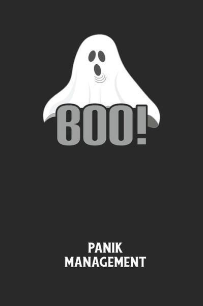 Cover for Angst-Management Notizbuch · BOO! - Panik Management (Paperback Book) (2020)