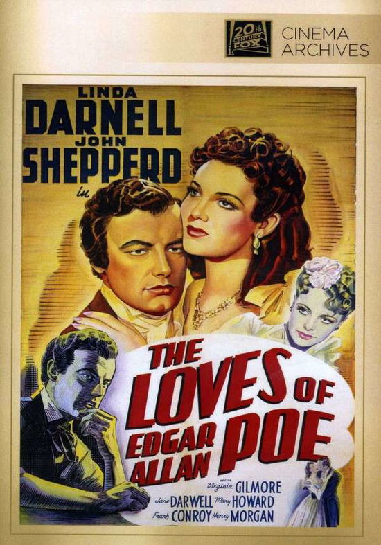 Cover for Loves of Edgar Allan Poe (DVD) (2013)