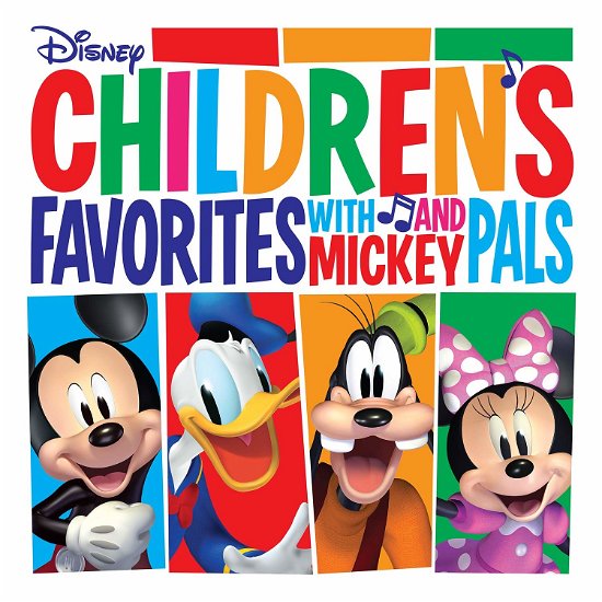 Cover for Children's Favorites With Mickey &amp; Pals (LP) (2020)