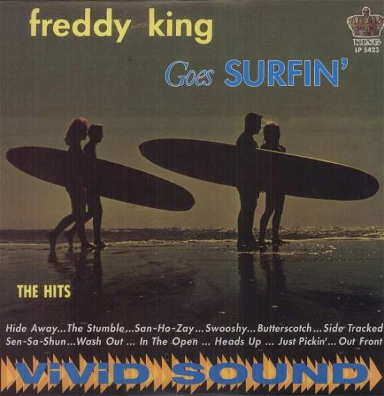 Cover for Freddie King · Freddy King Goes Surfin' (LP) (1990)
