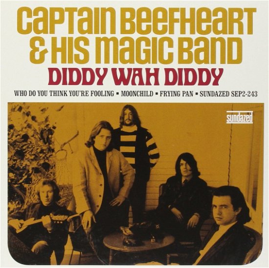 Cover for Captain Beefheart and His Magic Band · Diddy Wah Diddy / Who Do You Think You're Fooling / Moonchild / Frying Pan (LP) [Limited edition] (2017)