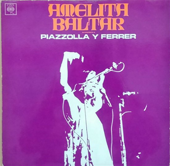 Cover for Amelita Baltar · Piazzolla Y Ferrer (LP) (2018)