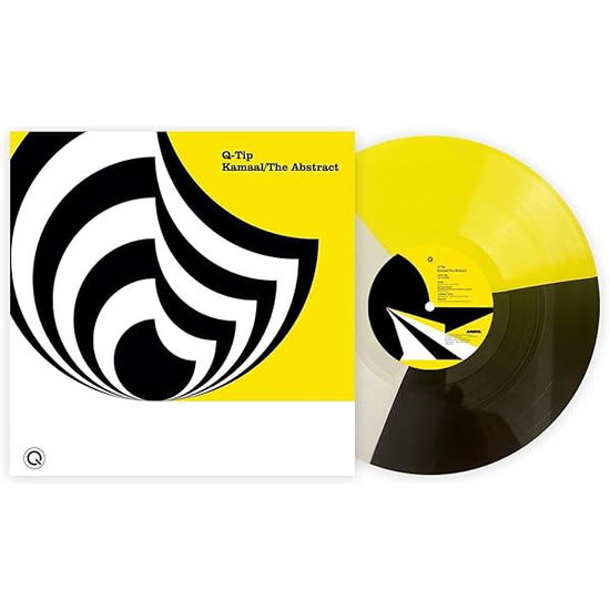 Cover for Q-Tip · Kamaal The Abstract (Limited Edition) (VINYL) [Black, White &amp; Yellow Segment Colored Vinyl edition] (2022)