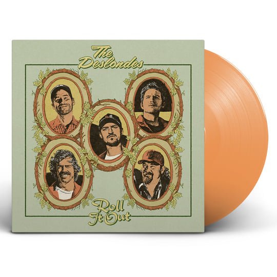 Cover for The Deslondes · Roll It Out (LP) [Limited Orleans Orange Vinyl edition] (2024)