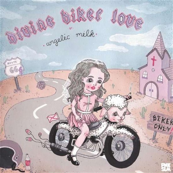 Cover for Angelic Milk · Divine Biker Love (LP) (2019)