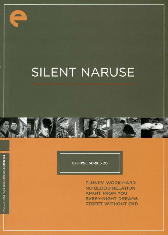 Eclipse 26 - Silent Naruse / DVD - Criterion Collection - Filmy - CRITERION COLLECTION - 0715515069311 - 22 marca 2011