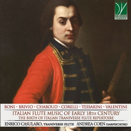 Cover for Casularo, Enrico / Andrea Coen · Italian Flute Music of Early 18th Century (CD) (2020)