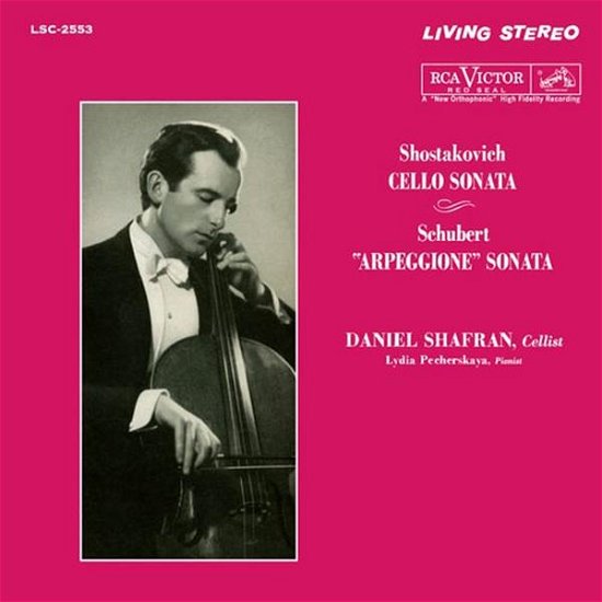 Cover for Daniel Shafran · Shostakovich: Cello Sonata / Schubert: ''Arpeggione&quot; Sonata (VINYL) (2019)