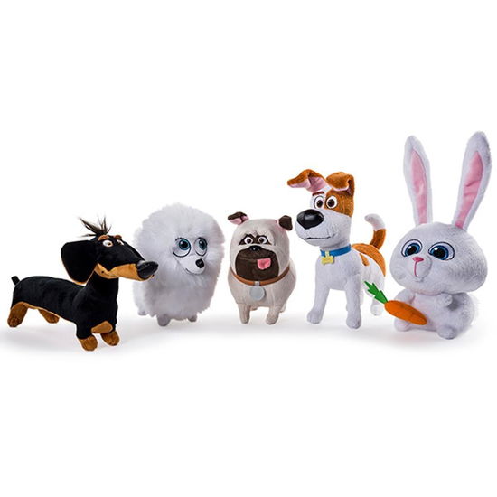 Cover for Spin Master · Spin Master - Secret Life Of Pets - Plushe Assortment 15cm X12 (Toys)