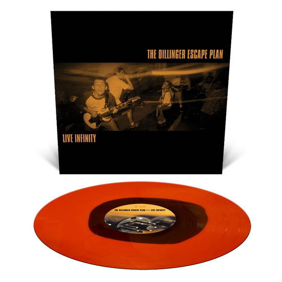 Cover for The Dillinger Escape Plan · Live Infinity (LP) [BLACK INSIDE OF ORANGE KRUSH VINYL edition] (2025)