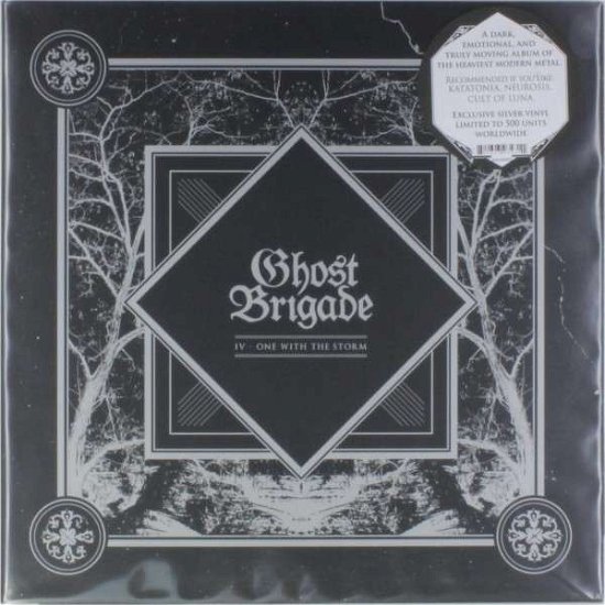 Cover for Ghost Brigade · Iv - One with the Storm (Silver Vinyl) (LP) [Limited edition] (2014)