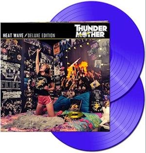 Cover for Thundermother · Heat Wave (Deluxe Edition Clear Blue Double Vinyl) (LP) [Deluxe edition] (2023)