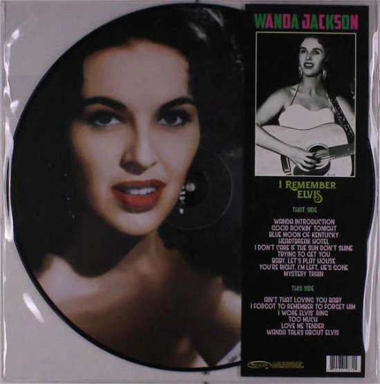 Cover for Wanda Jackson · I Remember Elvis - a Gorgeous Picture Disc Vinyl (LP) [Picture Disc edition] (2020)