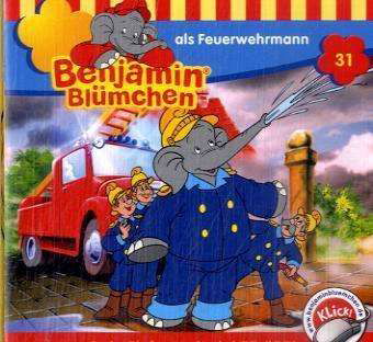 Cover for Benjamin Blümchen · Folge 031:...als Feuerwehrmann (CD) (2009)