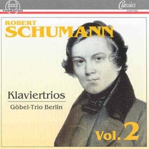 Klaviertrios 2 - Schumann / Gobel-trio Berlin - Música - THOR - 4003913120311 - 1 de novembro de 1988