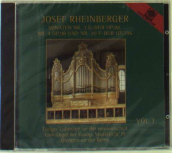 Sonaten No.3,4&20 - J. Rheinberger - Music - MOTETTE - 4008950122311 - October 1, 2013